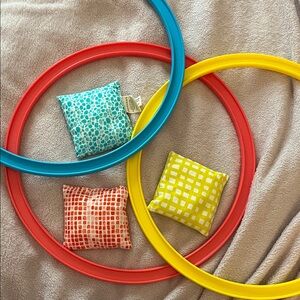 Colorful Ring Toss Game Set for Kids